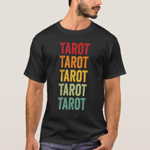 Tarot Hobbyist Rainbow Design T-shirt