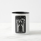 Tarot Hoge Priesteres Vrouw Wiet Roken Occult Mok (Midden)