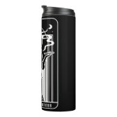 Tarot Hoge Priesteres Vrouw Wiet Roken Occult Thermosbeker (Geroteerd rechts)