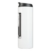 Tarot Hoge Priesteres Wiet Roken Occult Thermosbeker (Geroteerd rechts)