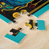 Tarot illustratie, de Hogepriesteres Legpuzzel (Zijkant)