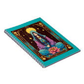 Tarot illustratie, de Hogepriesteres Notitieboek (Rechterzijde)