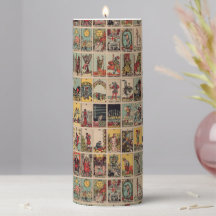 Tarot kaars - Tarot minnaar cadeau - Witchy kaars