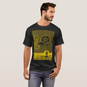  TAROT KAART ACE PENTACLES T-SHIRT (Voorkant volledig)