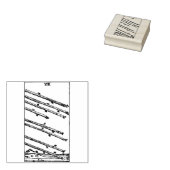 Tarot Kaart: Acht van Wands: 8 van Wands Rubberstempel (Gestempeld)