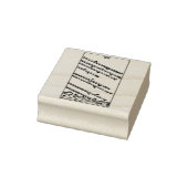 Tarot Kaart: Acht van Wands: 8 van Wands Rubberstempel (Stempel)