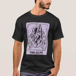 Tarot Kaart Alps Mystical Kaarten Edelweiss Mounta T-shirt