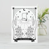 Tarot Kaart Bachelorette Party Routebeschrijving (Staand voorkant)