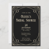 Tarot kaart bruids douche uitnodiging (Achterkant)