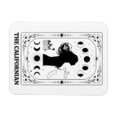 Tarot Kaart Californië Hemelse Mystieke Decor Magneet (Horizontaal)
