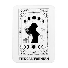 Tarot Kaart Californië Hemelse Mystieke Decor Magneet