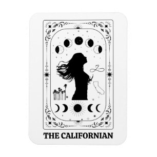 Tarot Kaart Californië Hemelse Mystieke Decor Magneet