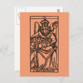 Tarot Kaart: De Empress Briefkaart (Voorkant / Achterkant)