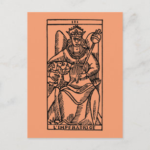 Tarot Kaart: De Empress Briefkaart