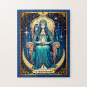 Tarot Kaart, de Hogepriesteres 2 Legpuzzel (Verticaal)