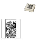 Tarot Kaart: De Keizerin: Gepersonaliseerde tekst Rubberstempel (Gestempeld)