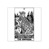Tarot Kaart: De Keizerin: Gepersonaliseerde tekst Rubberstempel (Afrduk)