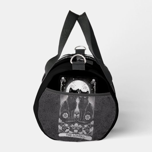 Tarot Kaart De Liefhebbers Zwart Katten Plunjezak (Rechts)