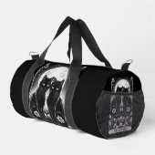 Tarot Kaart De Liefhebbers Zwart Katten Plunjezak (Rechterhoek)