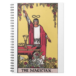 Tarot Kaart - De Magicus Notitieboek