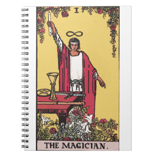 Tarot Kaart - De Magicus Notitieboek