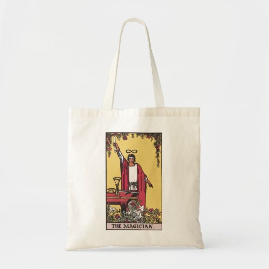 Tarot Kaart - De Magicus Tote Bag (Voorkant)