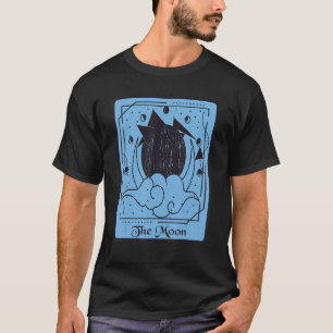 Tarot Kaart De Mon Mystical Kaart Munt occult T-shirt