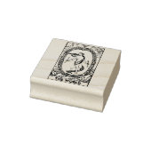 Tarot Kaart: De wereld: gepersonaliseerde tekst Rubberstempel (Stempel)