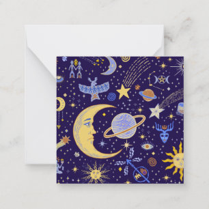 Tarot Kaart - DE WERELD Notitiekaartje