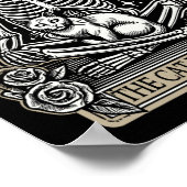 Tarot Kaart Emo Gothic - Occult De Kattenfluistera Poster (Hoek)