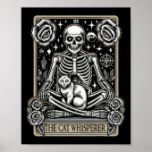 Tarot Kaart Emo Gothic - Occult De Kattenfluistera Poster (Voorkant)