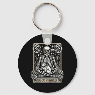 Tarot Kaart Emo Gothic - Occult De Kattenfluistera Sleutelhanger