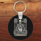 Tarot Kaart Emo Gothic - Occult De Kattenfluistera Sleutelhanger (Voorkant)