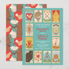 Tarot Kaart Engagement Party Invitations