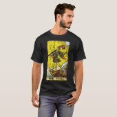 Tarot Kaart Fool Major Arcana T-shirt (Voorkant volledig)