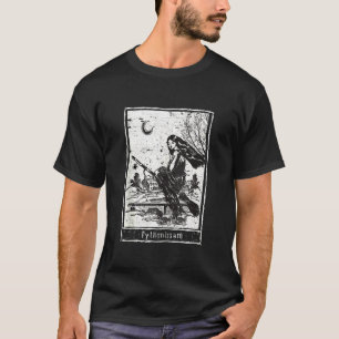 Tarot Kaart gestileerde Witchcraft Dark Tarot Witc T-shirt