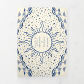  Tarot Kaart Gotische bruiloft drievoudige uitnodi (Cover)