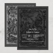 Tarot Kaart Halloween Party (Voorkant / Achterkant)