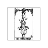 Tarot Kaart: Het opgehangen Man: gepersonaliseerde Rubberstempel (Afrduk)
