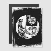 Tarot-Kaart Het symbool van de Doodringende Waite  (Voorkant / Achterkant)