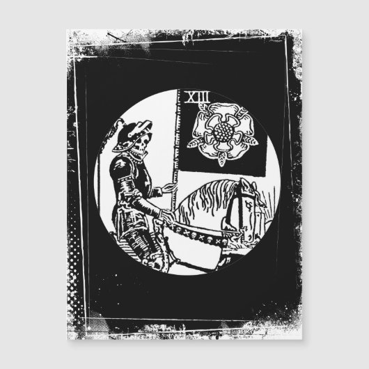 Tarot-Kaart Het symbool van de Doodringende Waite  (Voorkant)