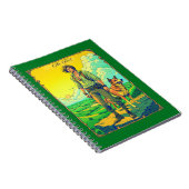 Tarot Kaart Illustratie, De Dwaas Notitieboek (Rechterzijde)