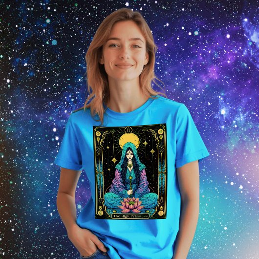 Tarot Kaart Illustratie, De Maan T-shirt