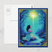Tarot Kaart Illustratie, De Ster (Voorkant / Achterkant)