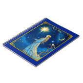 Tarot Kaart Illustratie, De Ster Notitieboek (Linkerzijde)