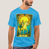 Tarot Kaart Illustratie, De Zon T-shirt (Voorkant)
