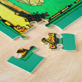 Tarot Kaart Illustratie, Sterkte Legpuzzel (Zijkant)