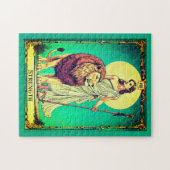 Tarot Kaart Illustratie, Sterkte Legpuzzel (Horizontaal)