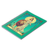 Tarot Kaart Illustratie, Sterkte Notitieboek (Linkerzijde)