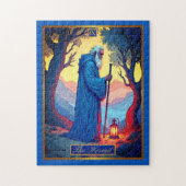 Tarot Kaart Illustration, De kluizenaar Legpuzzel (Verticaal)